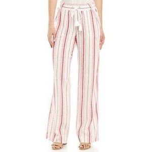 JoltTassle Linen Sailor Palazzo Pants